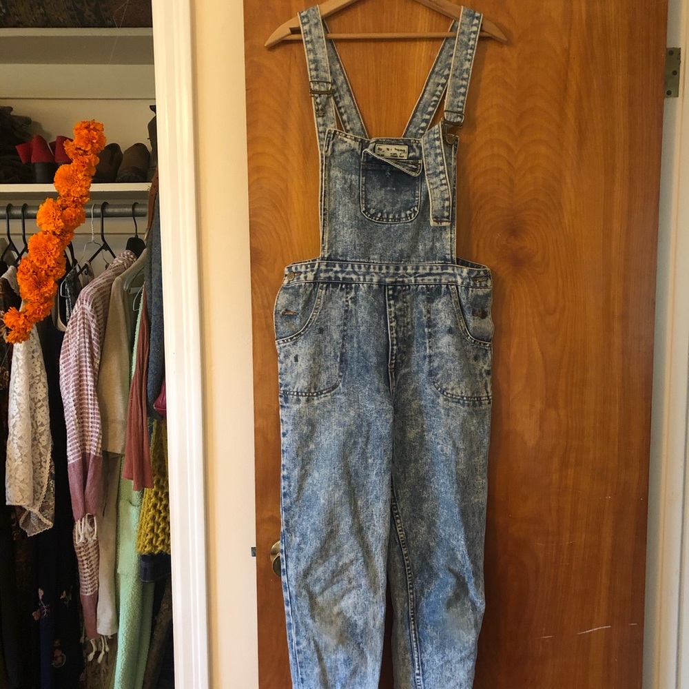 acid wash overalls